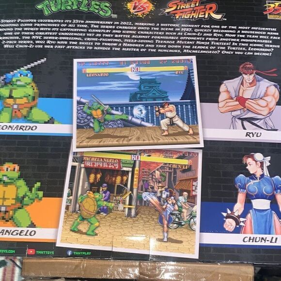 Teenage Mutant Ninja Turtles VS Street Fighter - Picture 8 of 9